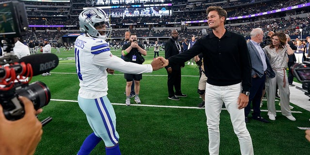 Tom Brady and Micah Parsons