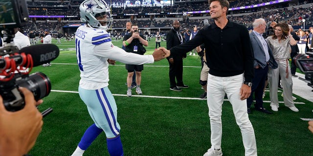 Tom Brady and Micah Parsons