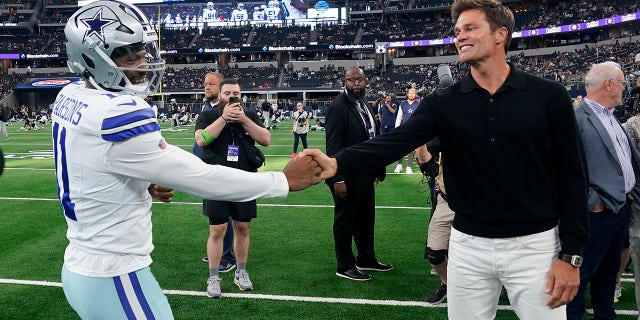 Tom Brady meets Micah Parsons