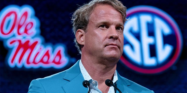 Lane Kiffin speaks at SEC Media Days