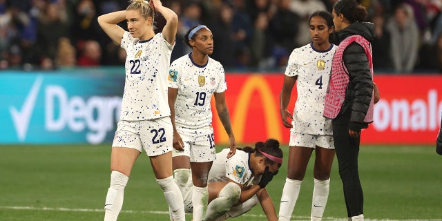 USWNT in disbelief