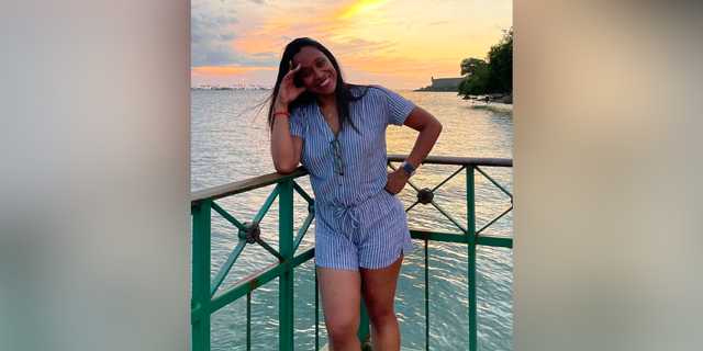 Joysee Cartagena Clemente outside