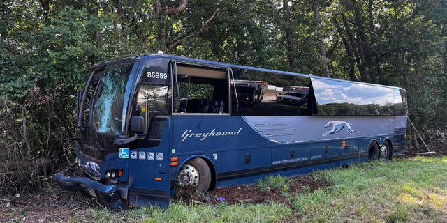 Greyhound bus flips over in Georgia, multiple injured: Police 2 Georgia
