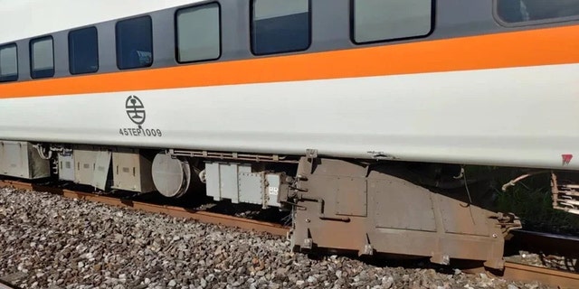 Train damaged by drunk driver
