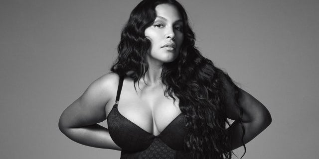 Paloma Elsesser in a bustier