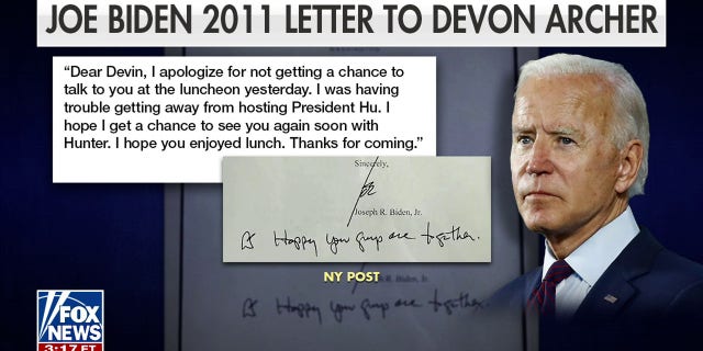 Archer Biden Letter