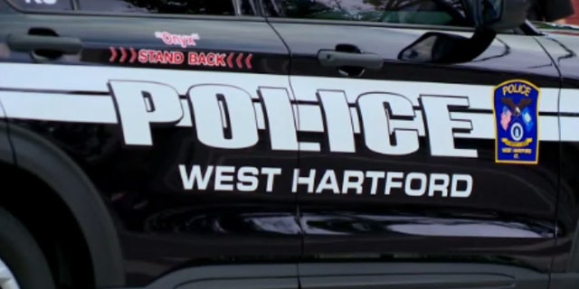 West Hartford Police Car close up
