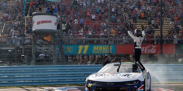 William Byron in Watkins Glen