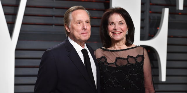 William Friedkin and Sherry Lansing pose together