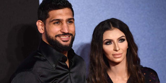 Amir Khan and Faryal Makhdoom