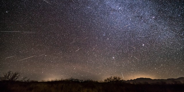 A view of the Arizona night sky