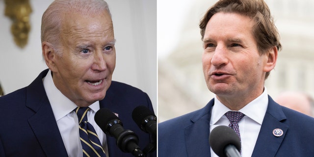 Biden and Phillips split image