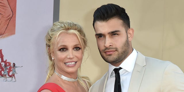 A photo of Britney Spears and Sam Asghari