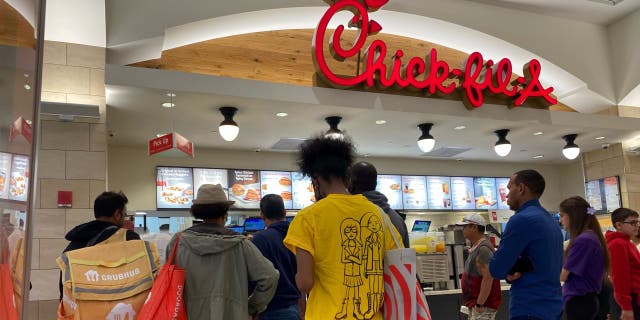 Chick-fil-A customers