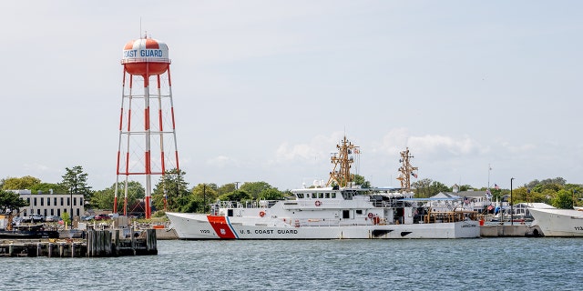Coast Guard Training Center in Cape May, New Jersey