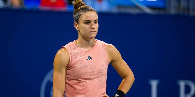 Maria Sakkari plays the Canadian Open