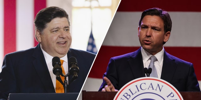 Pritzker, DeSantis