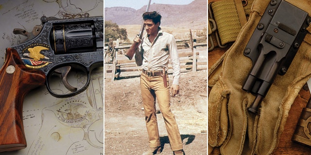 firearms and elvis presley split