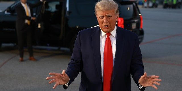 Former President Donald Trump Surrenders To Fulton County Jail In Election Case