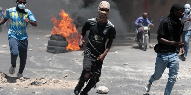 Haiti protest