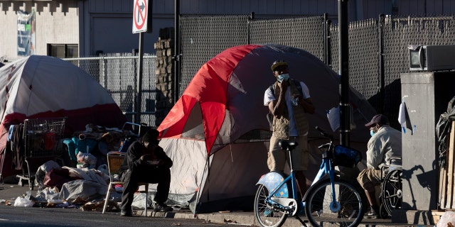 Mass and Cass homeless encampment