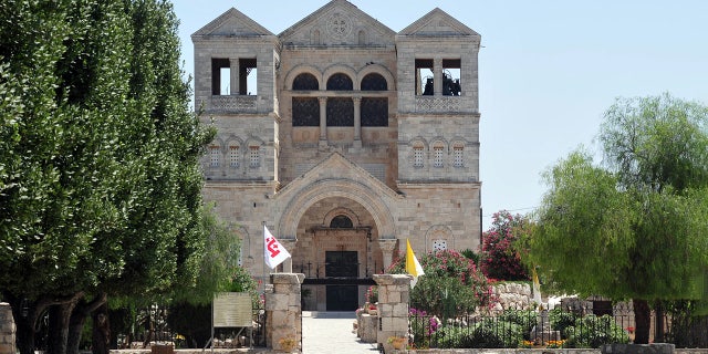 Church of the Transfiguration, a stone church, in Galilee