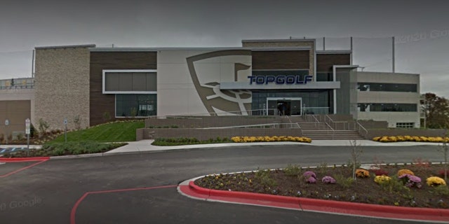 The Top Golf facility in Fishers, Indiana