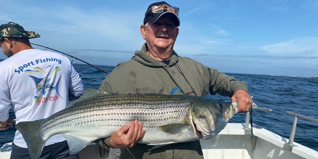 veterans catch a fish