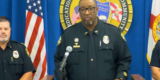 Jacksonville sheriff at news conference