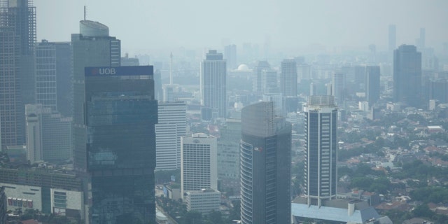 Main business district in Jakarta