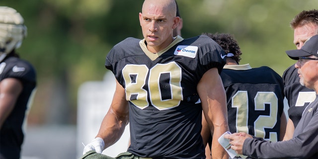 Jimmy Graham at training camp