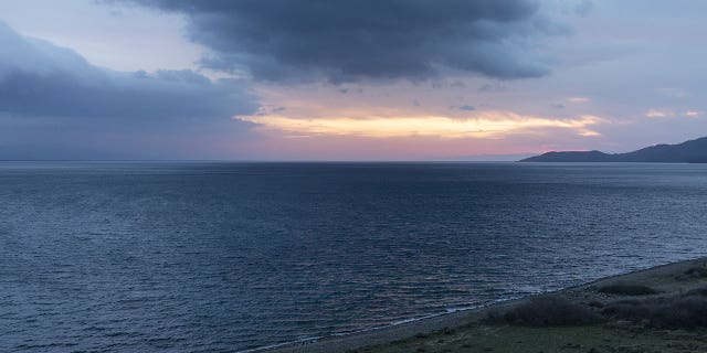 Greek coastline
