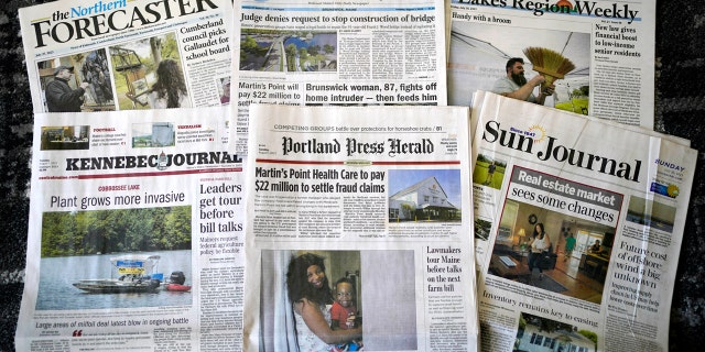 Maine newspapers