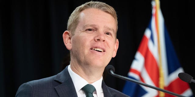 New Zealand's Prime Minister Chris Hipkins