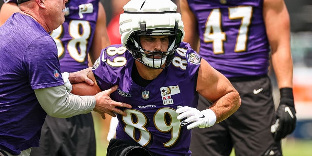 Mark Andrews in training camp