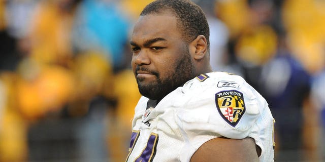 Michael Oher plays for the Ravens