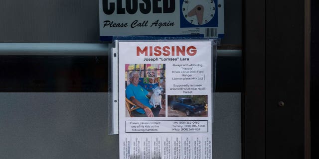 missing persons poster