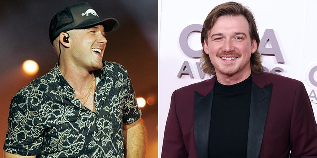 Morgan Wallen then and now split