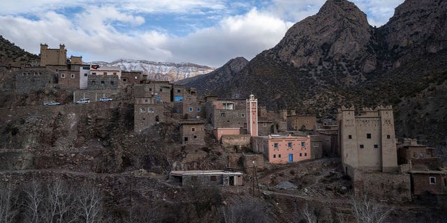 village in Azilal, central Morocco