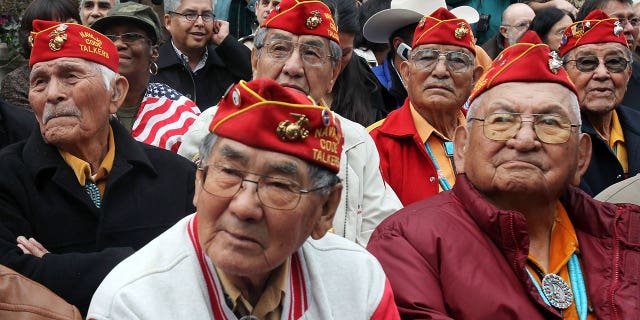 New Mexico museum honoring WWII Navajo Code Talkers $40 million shy of opening 2 Navajo Code Talkers during Veterans Day