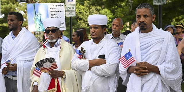 Protesters in Maryland