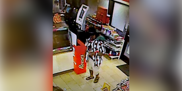 Robbery suspect inside convenience store