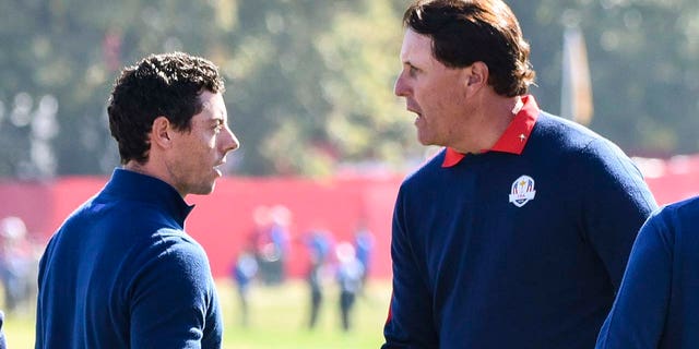 Phil and Rory at Ryder Cup
