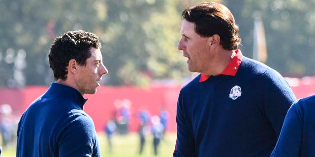 Phil and Rory at Ryder Cup