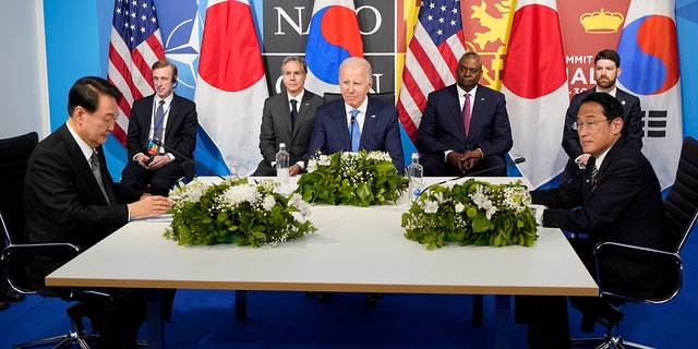Biden during NATO summit