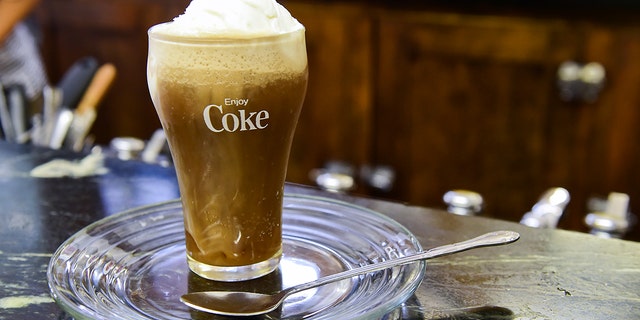 A root beer float