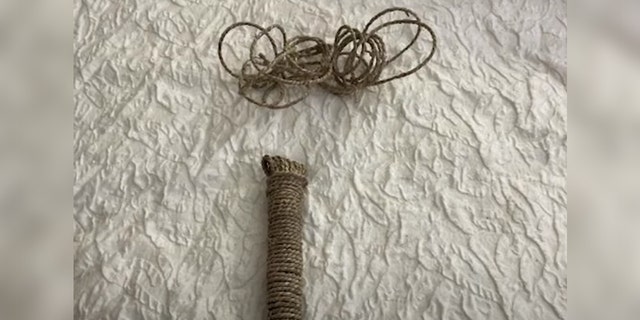 Rope used during Skogund's alleged rape