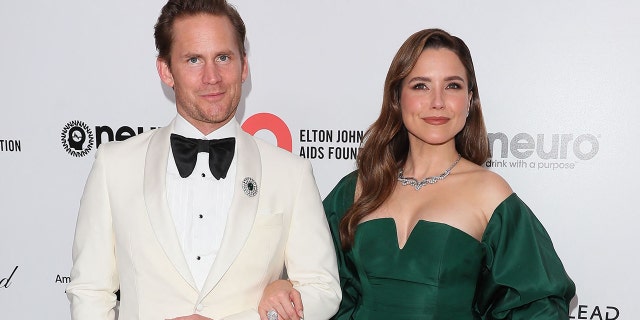 Sophia Bush Grant Hughes red carpet