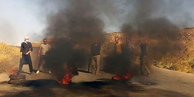 Syrians protest