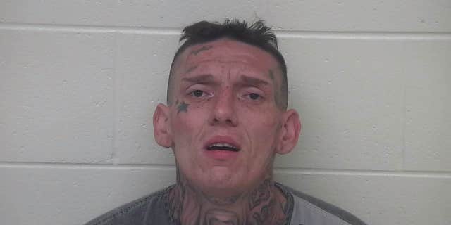 Ohio squatter suspect's mugshot